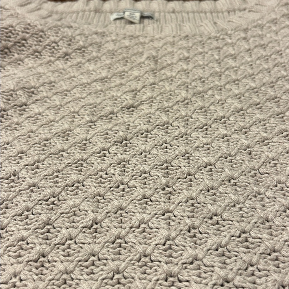 American Eagle Outfitters Taupe Knit Sweater - Size S - Picture 6 of 11